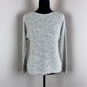Vince Beige textured cotton blend sweater